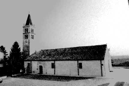 Vista chiesa dall'alto