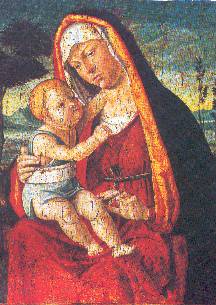 Madonna col Bambino (sec. XV) Scuola di Cima da Conegliano - Chiostro S. Maria in Porto