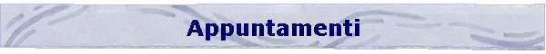 Appuntamenti