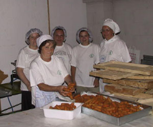 Preparazione dei panzerotti di patate