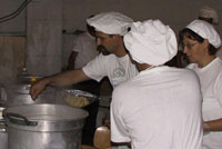 Preparazione dei tarallini e dei panzerotti