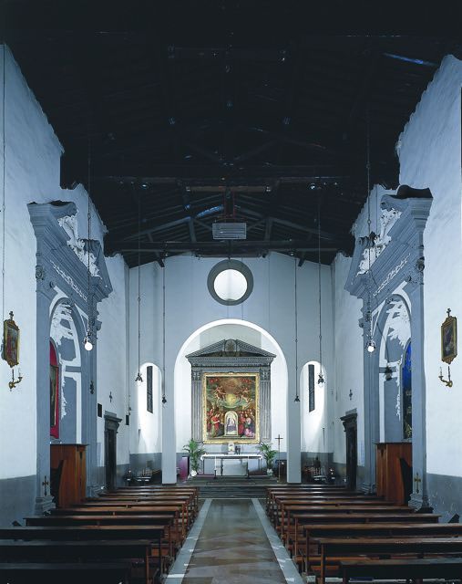 La chiesa - interno