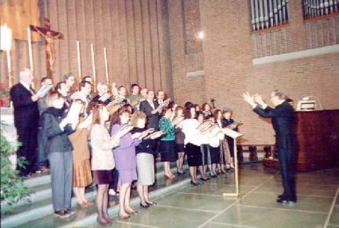 Foto storica del Coro