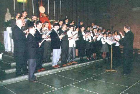 Foto storica del Coro