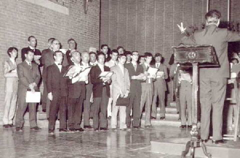 Foto storica del Coro
