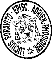 Lucius Soravito - Episc. Adrien.-Rhodigien.