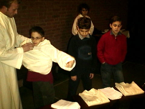 La Vestizione dei Chierichetti