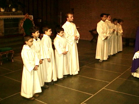 La Vestizione dei Chierichetti