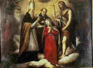 San Giovannni Battista, Sant'Agostino e San Nicola da Tolentino